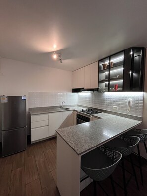 Private kitchen - Modern Apartment in Lima - Chorrillos (Chorrillos)