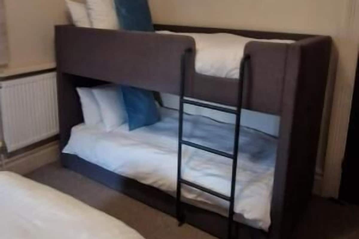 Family Room | Blackout drapes, iron/ironing board, free WiFi