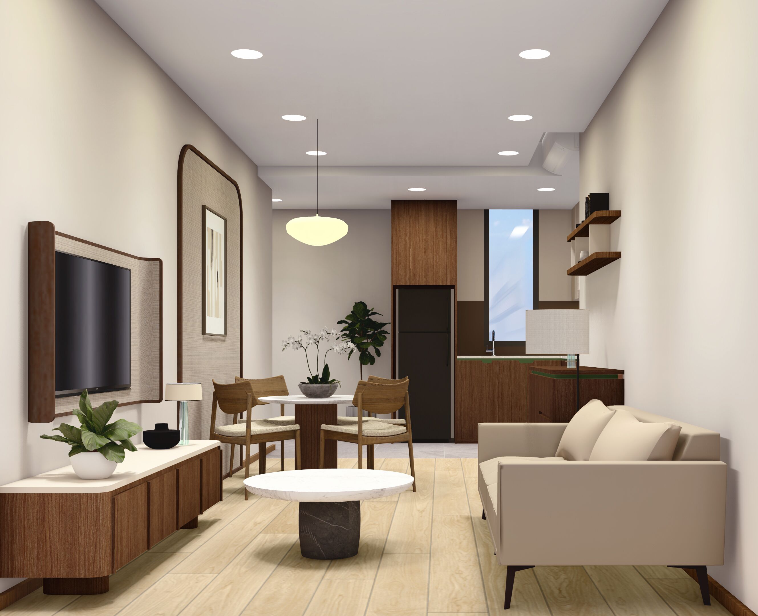 Grand-Suite, barrierearm | Wohnbereich