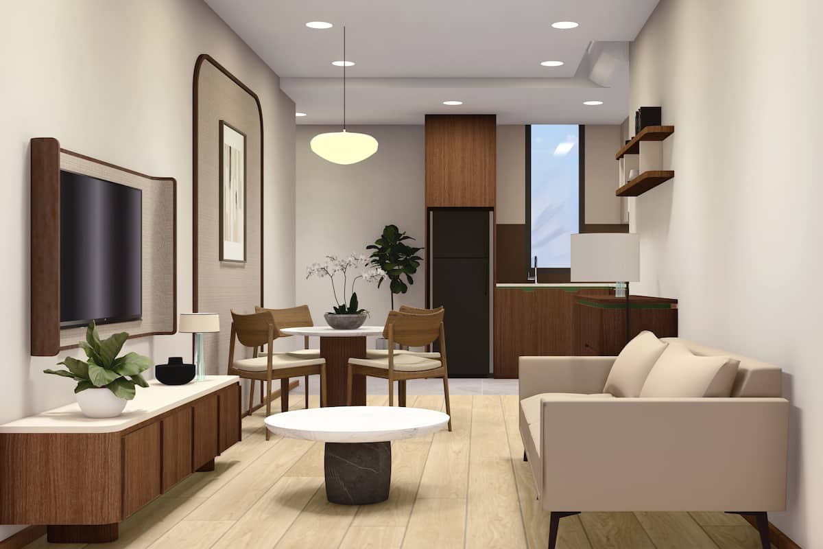 Grand-Suite, barrierearm | Wohnbereich