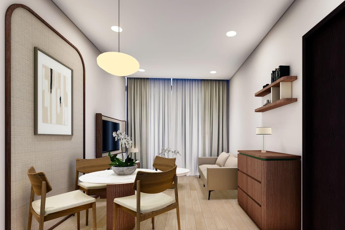 Familien-Suite, 2 Bäder | Speisen