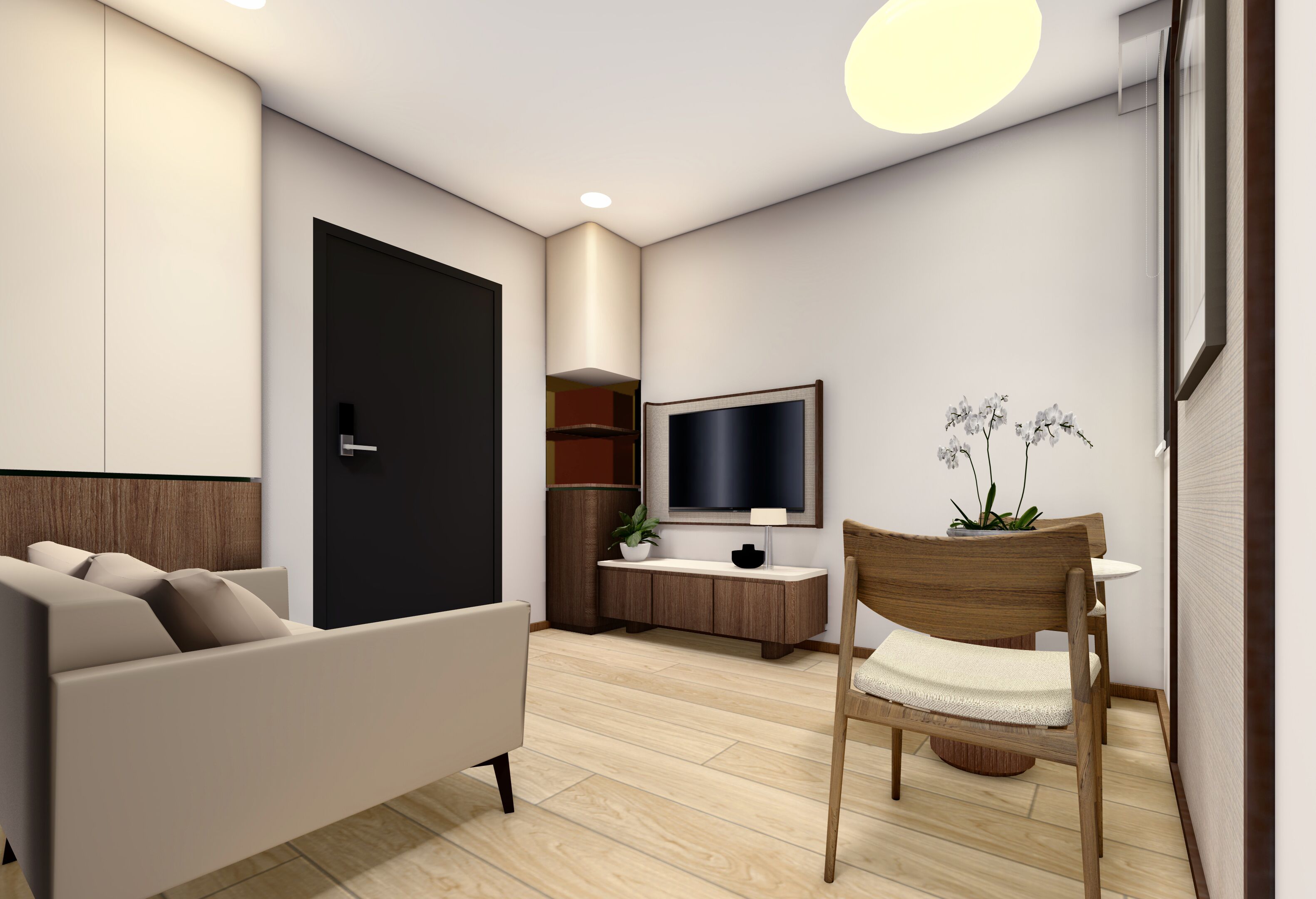 Standard-Suite, Stadtblick | Wohnbereich