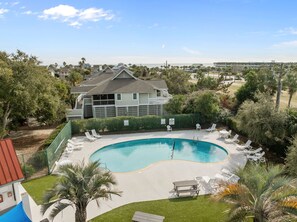 Pool - New Beach House Rental. Welcome to your Isle of Palms Oasis! (Isle Of Palms)