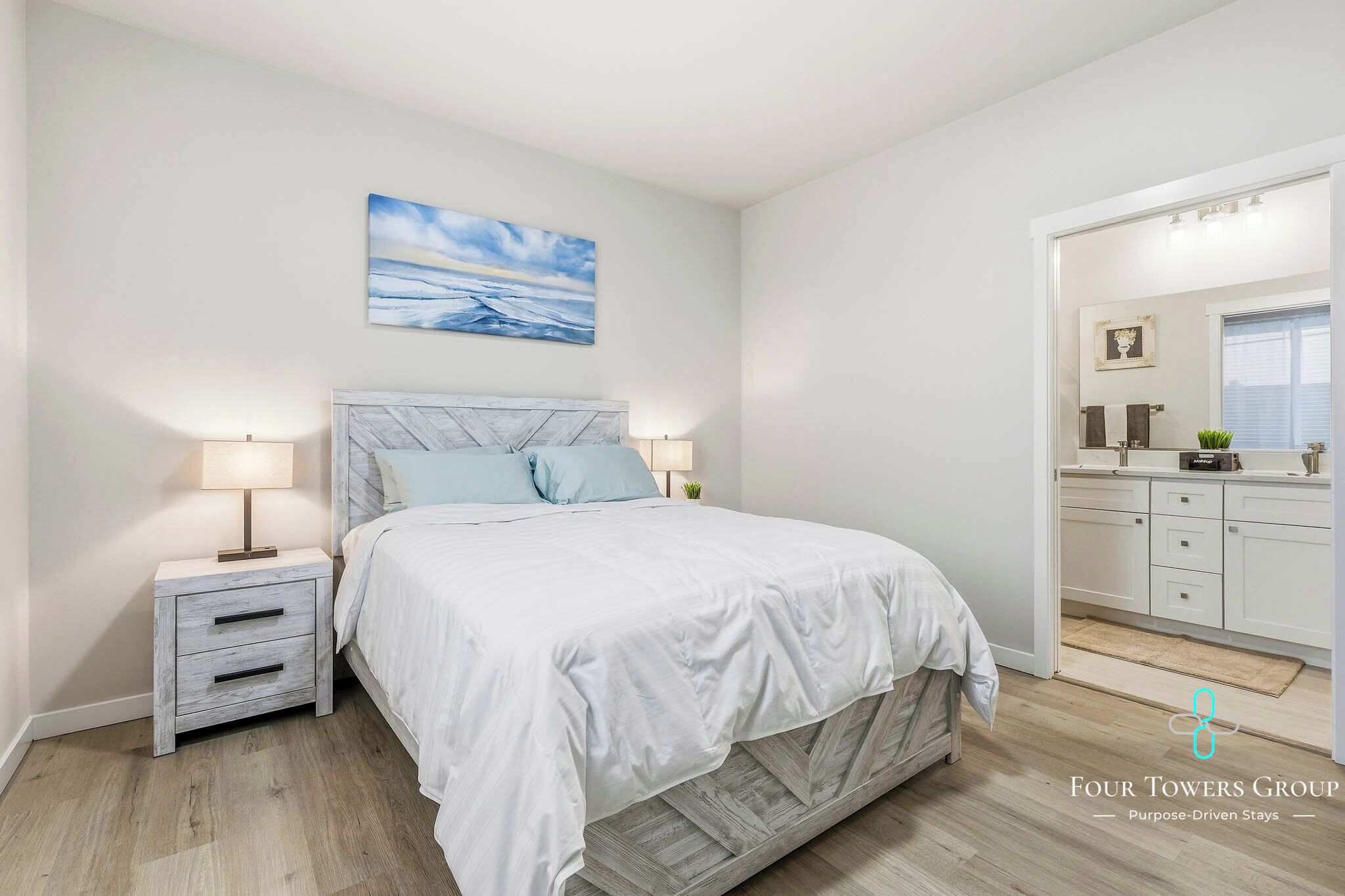 3 makuuhuonetta, työpöytä, silitysrauta/-lauta, ilmainen Wi-Fi