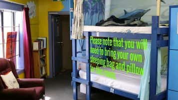 12 Beds Mixed Dormitory, No Linen, Own sleeping bag | Free WiFi