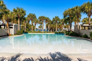 A heated pool - Destin West Gulfside 509 ~ Ocean Views ~ Free Beach Service! (Fort Walton Beach)