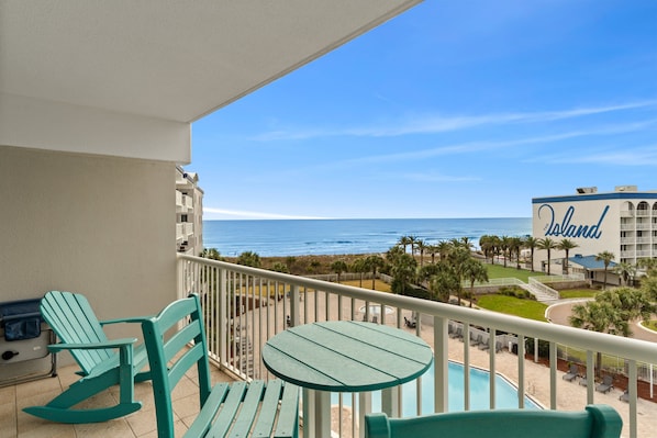 Property grounds - Destin West Gulfside 509 ~ Ocean Views ~ Free Beach Service! (Fort Walton Beach)