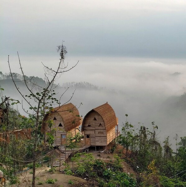 Fassade der Unterkunft