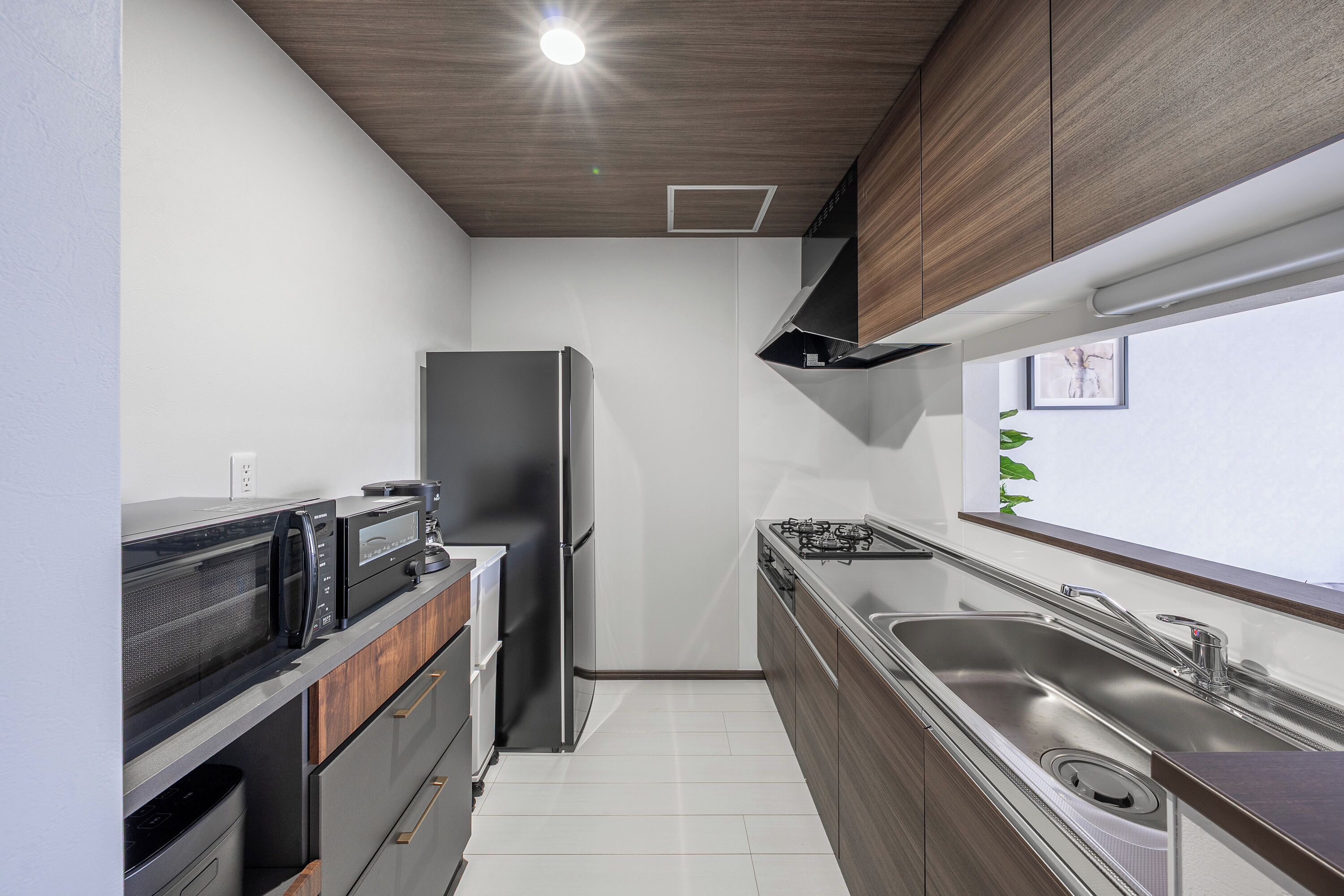 公寓 | 私人廚房 | 雪櫃、微波爐、爐具、高腳椅