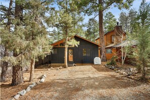 Exterior - Mama Bear's Cozy Cabin - Fireplace, Central Heat, Spacious Deck (Sugarloaf)