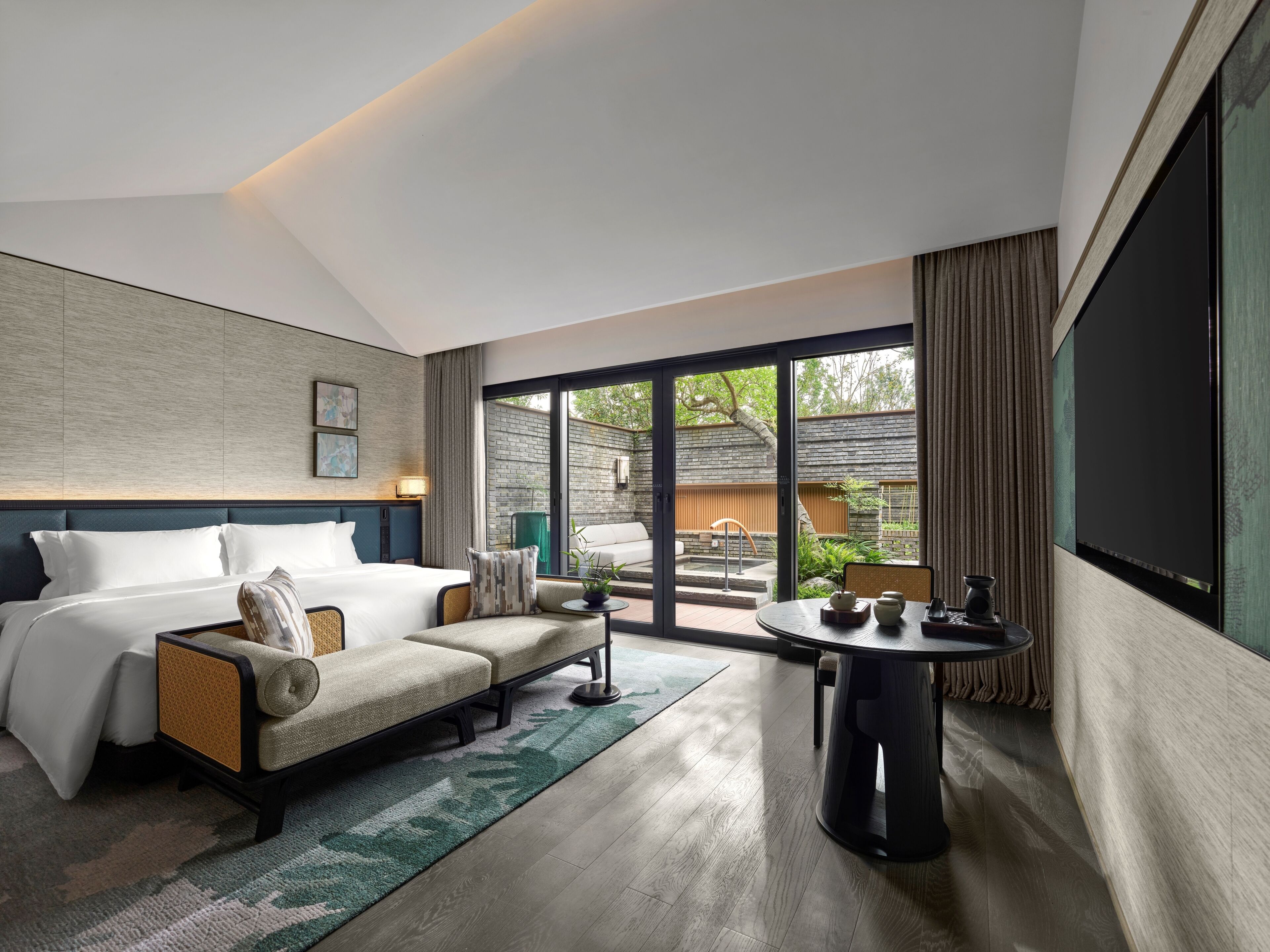 Villa, 1 King Bed (Garden) | Down duvets, memory-foam beds, free minibar items, in-room safe