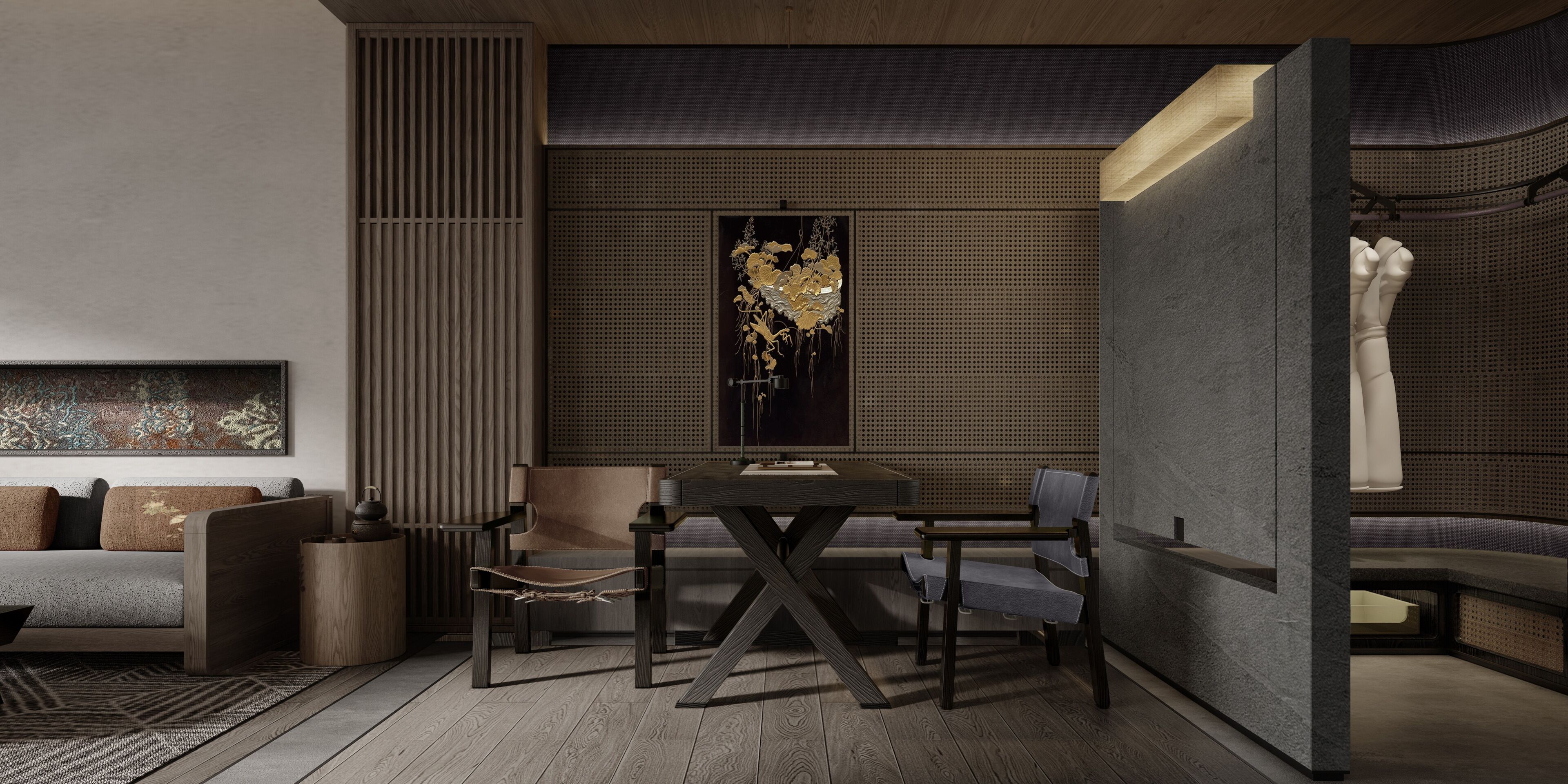 Presidential Villa | Down comforters, memory foam beds, free minibar items, in-room safe