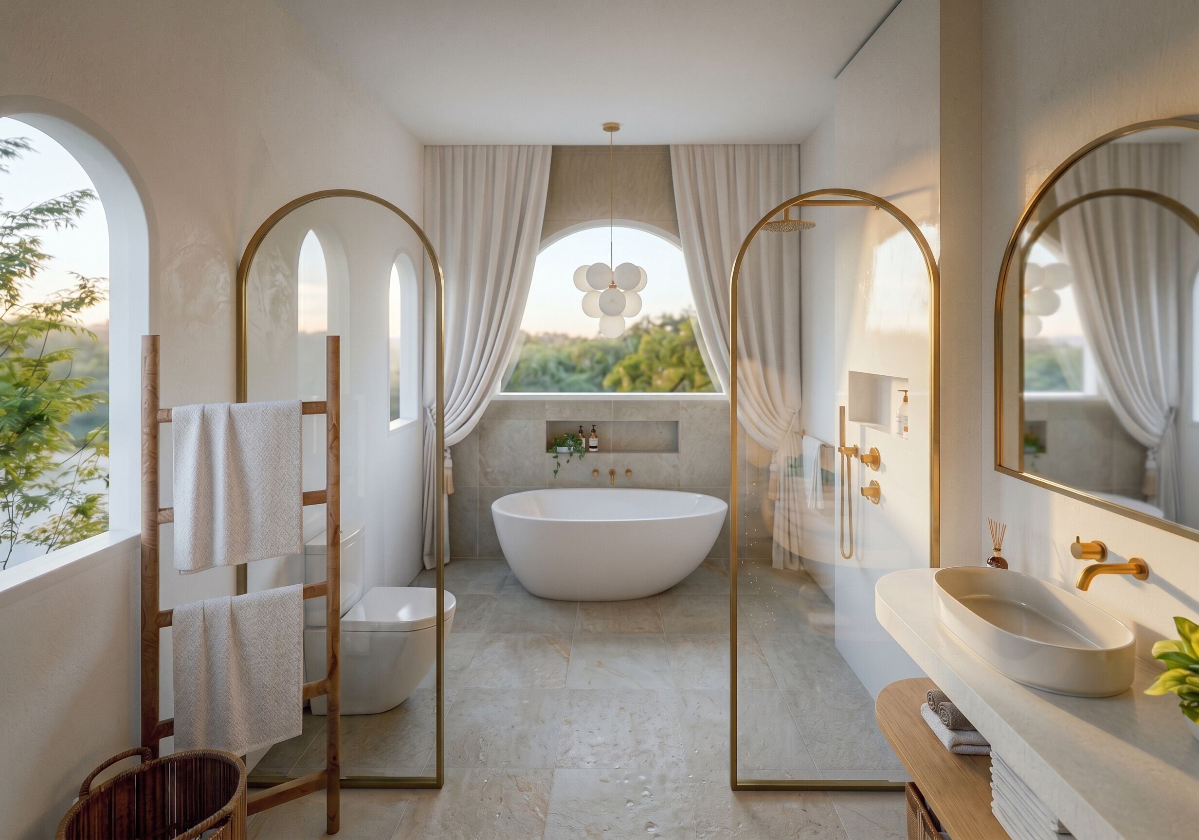 One-Bedroom Private Pool Villa with Wellness Access | Bathroom