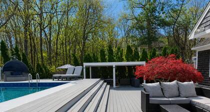 Beautiful 6-bedroom house with Outdoor patio and heated pool in Plymouth, Ma