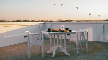 Vistas al campo desde el alojamiento