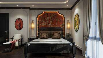 Premium Double Room | In-room safe, blackout curtains, soundproofing, iron/ironing board