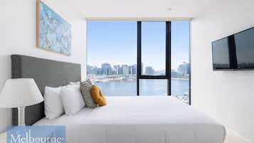 Blackout curtains, iron/ironing board, free WiFi