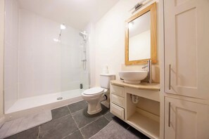 Shower, hair dryer - Spacious 2BDR Flat Near Portmarnock Beach (Dublin)