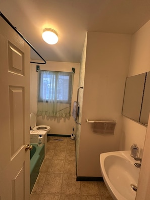 Bidet, towels, soap, toilet paper - Cozy West Edmonton Home Near Jasper park & Shops (Edmonton)
