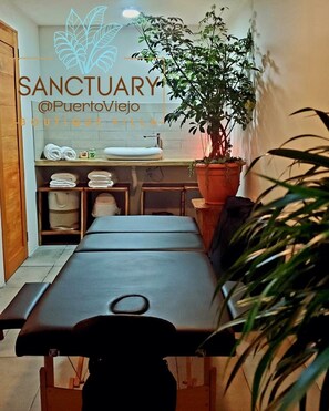 Behandelingskamers voor koppels, aromatherapie, hotstone-massages