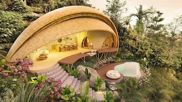 Superior dubbelrum - utsikt mot resort | BoendeomrÄde