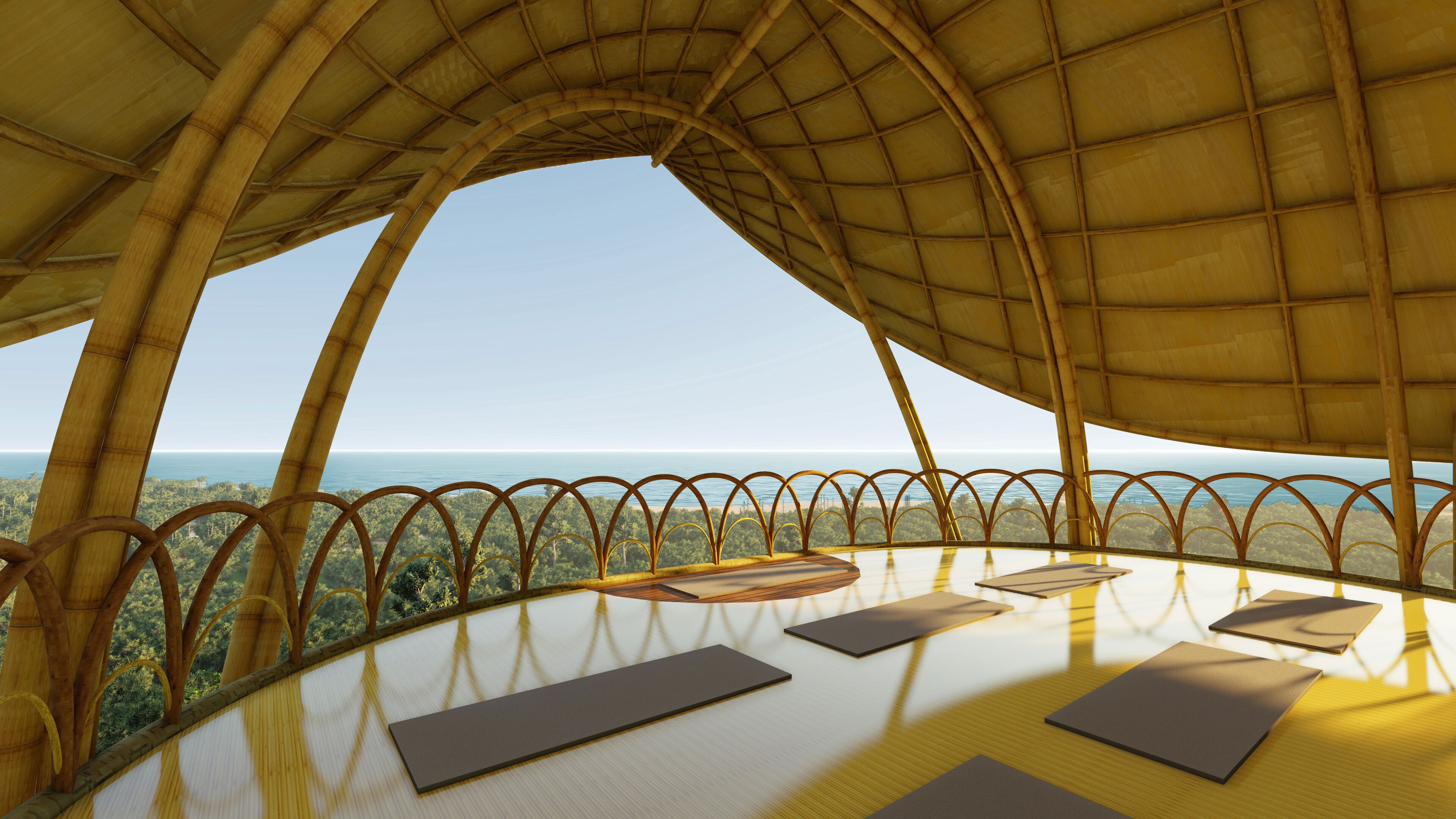 Four Bedroom Leaf Villa | Teras/patio