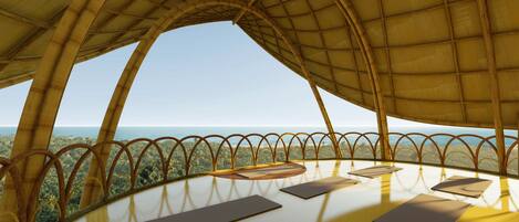 Four Bedroom Leaf Villa | Teras/patio