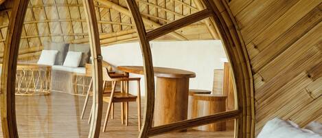 วิลล่า, วิวทะเล | Wi-Fi ฟรี, ผ้าปูที่นอน