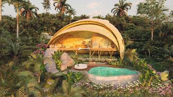 Superior-Doppelzimmer, Blick auf die Anlage | Unterkunftsgelände