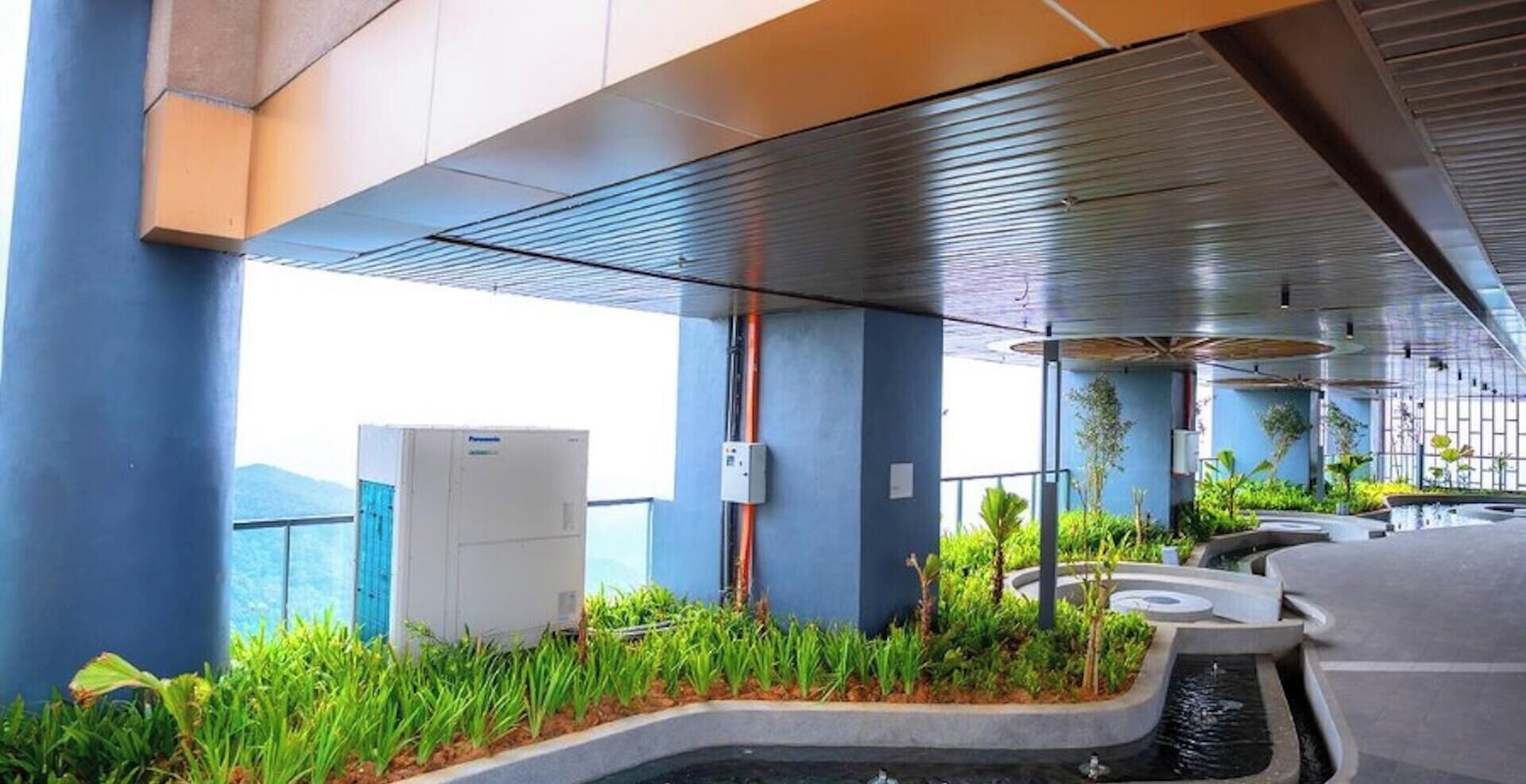 المنطقة المحيطة بالمنشأة