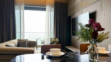 Familiesuite, balkong, fjellutsikt | Utsikt fra balkong