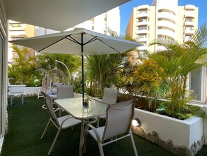 Udendørs spisemuligheder