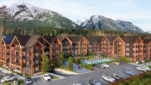 Exterior - Bell`s Butte | Pool, Hot Tub & Fitness | Parking (Canmore)