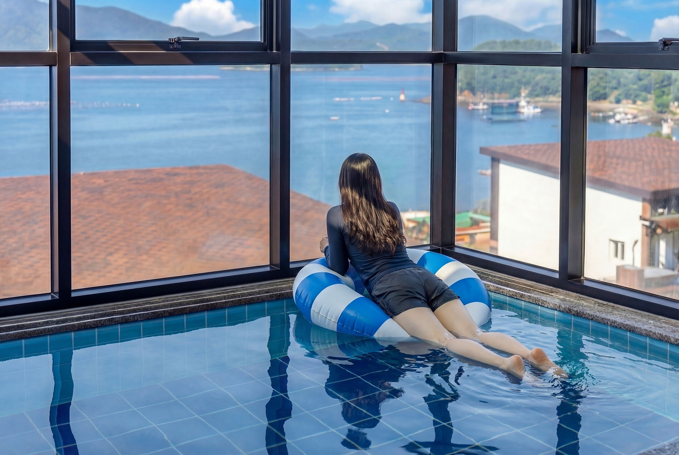 Basic Room, 1 Bedroom (Room 4 (Private Pool & Ocean View))