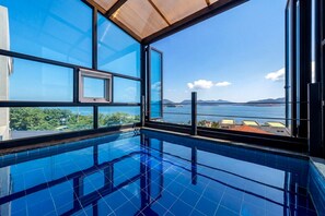 Perushuone, 2 makuuhuonetta (Room 1 (Private Pool & Ocean View)) | 1 makuuhuone, ilmainen Wi-Fi