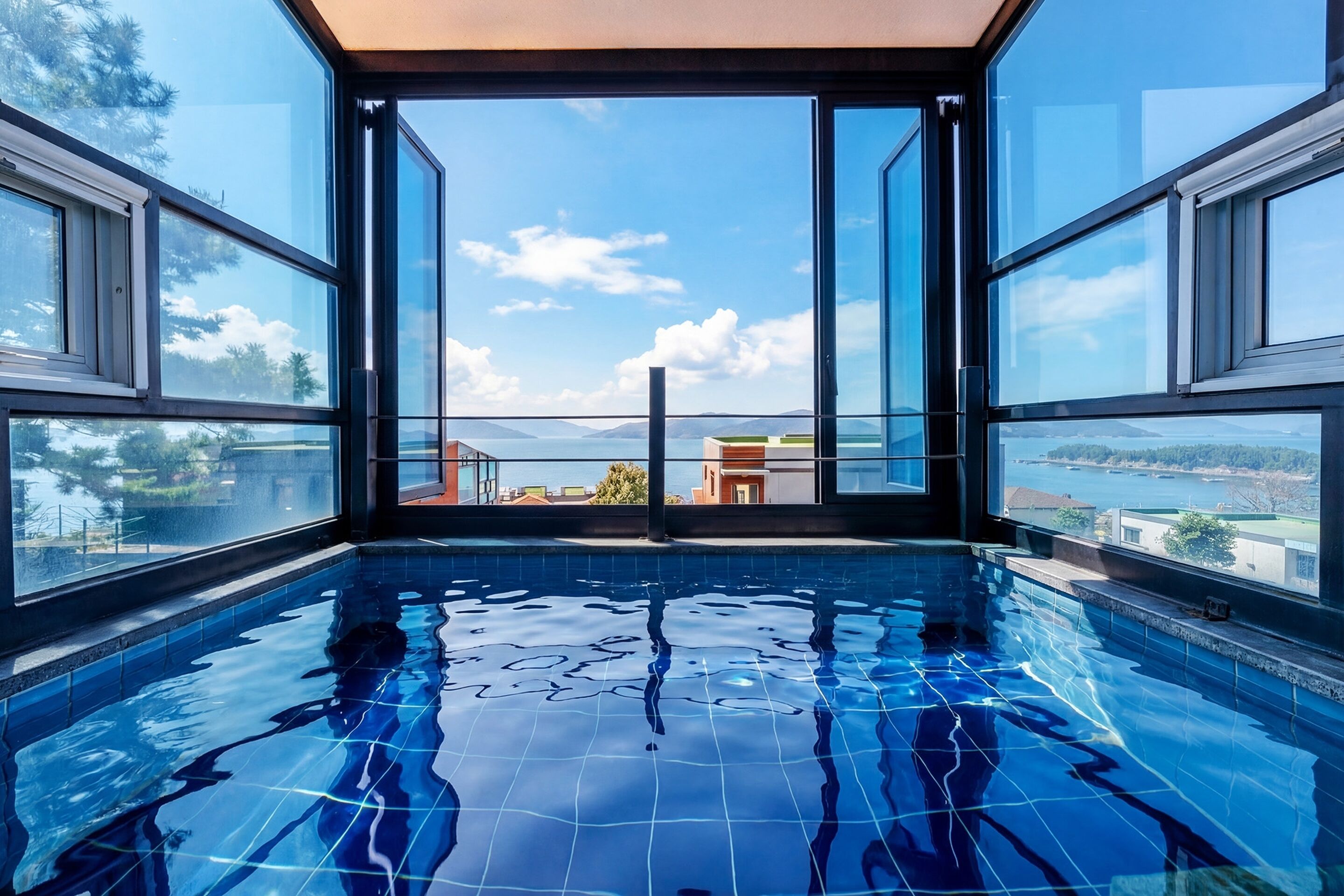 Basic Room, 2 Bedrooms (Room 2 (Private Pool & Ocean View))