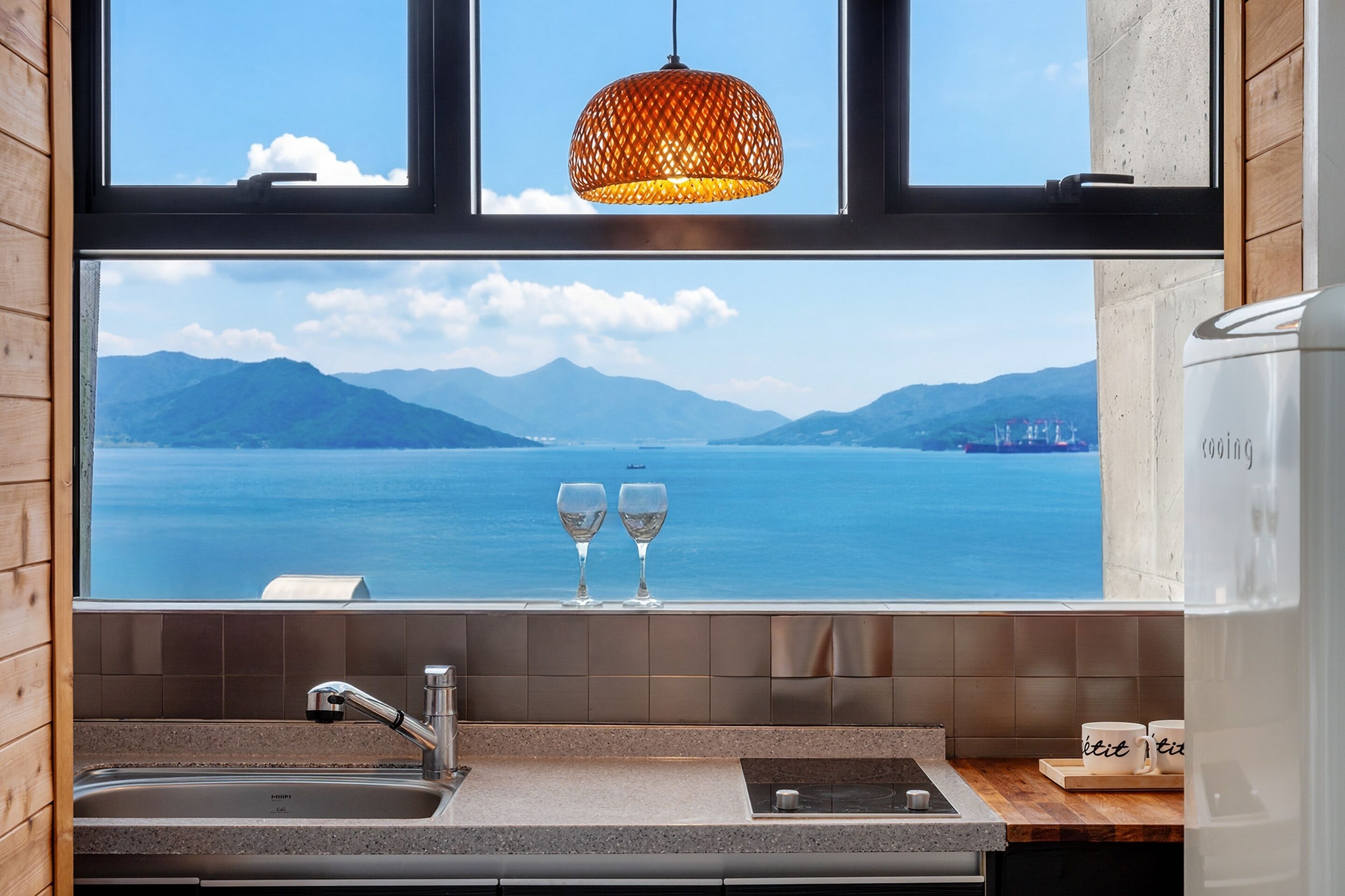 베이직룸, 침실 1개 (Room 202 (Private Pool,Ocean View)) | 1 개의 침실, 무료 WiFi