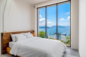 베이직룸, 침실 1개 (Room 203 (Private Pool, Ocean View)) | 1 개의 침실, 무료 WiFi