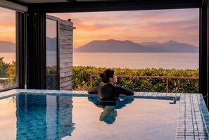 Basic Room, 1 Bedroom (Room 102 (6m Pool, Ocean View)) | 1 bedroom, free WiFi - Geoje Sea N Blue Family Pool Villa (Geoje)