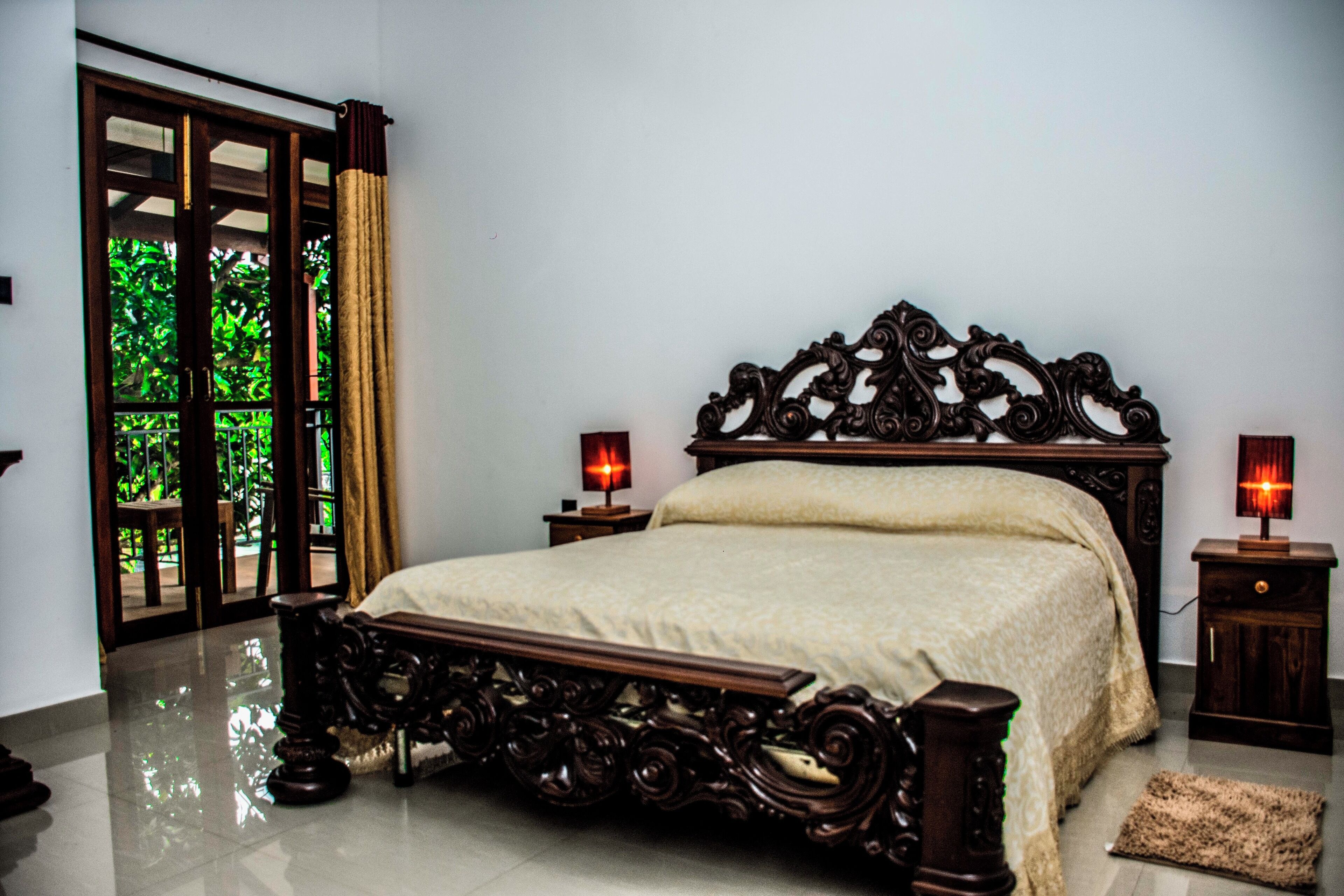 Deluxe Double Room, Mountain View | In-room safe, desk, laptop workspace, blackout drapes