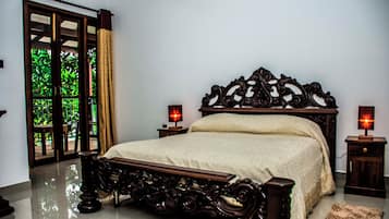 Deluxe Double Room, Mountain View | In-room safe, desk, laptop workspace, blackout curtains