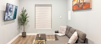 Quiet, Soundproof Executive 1-BR Suite | Ideal for Medical & Extended Stays