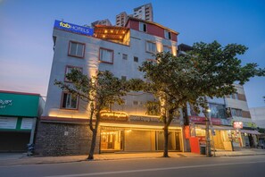 Majoituspaikan julkisivu