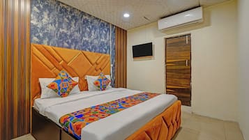 Kamar Deluks | Seprai katun Mesir, seprai premium, brankas, dan Wi-Fi gratis
