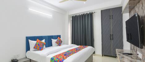 埃及棉床單、高級寢具、房內夾萬、免費 Wi-Fi