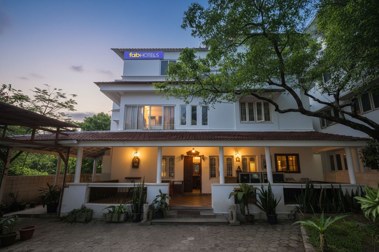 Fachada de la propiedad