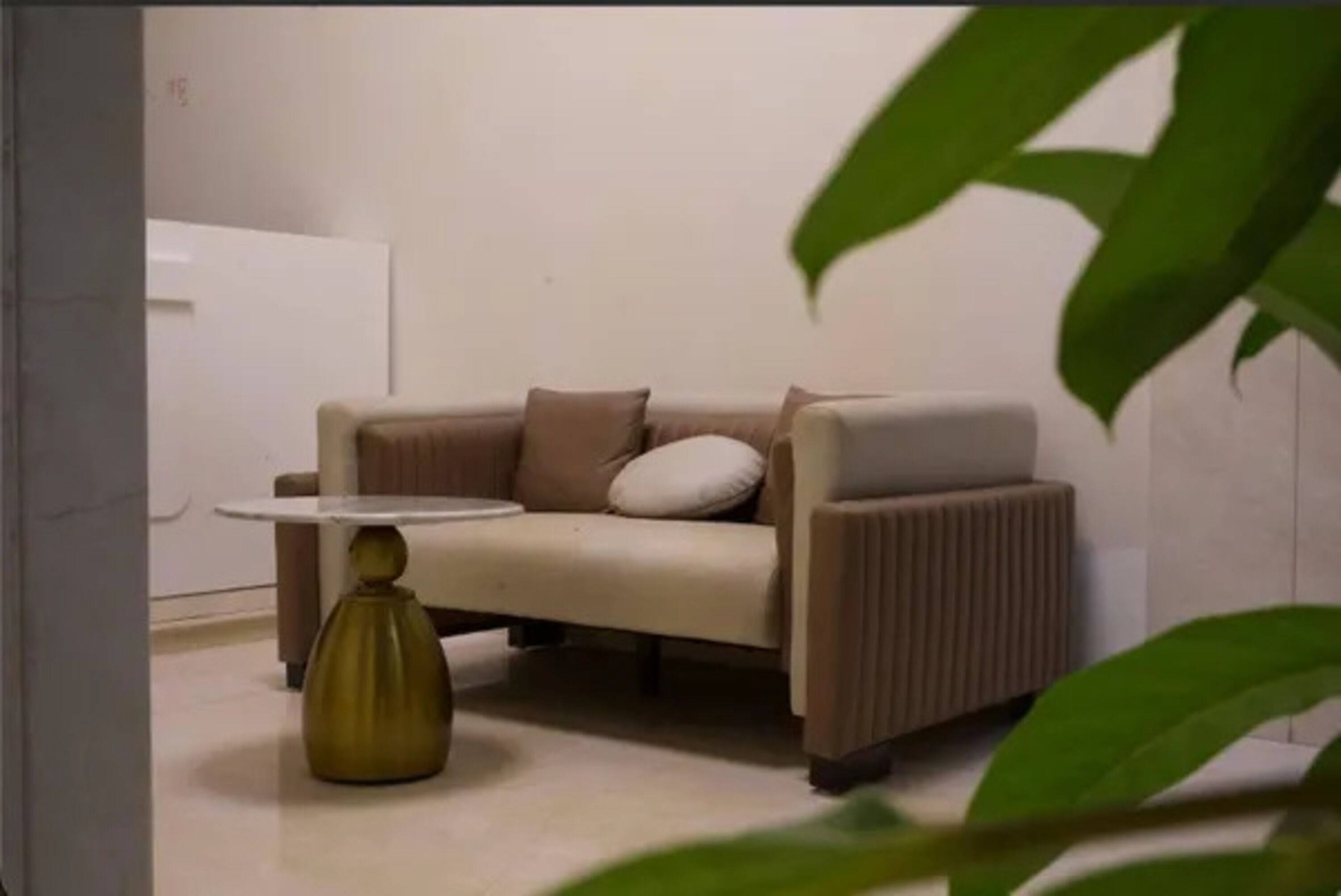 Sitteområde i lobbyen