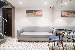 Zona de estar del vestíbulo