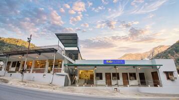 Fachada de la propiedad