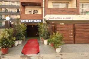 Entrada al alojamiento